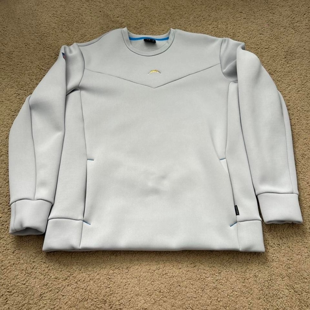 Light grey LA Chargers‎ Nike NFL on Field crewneck